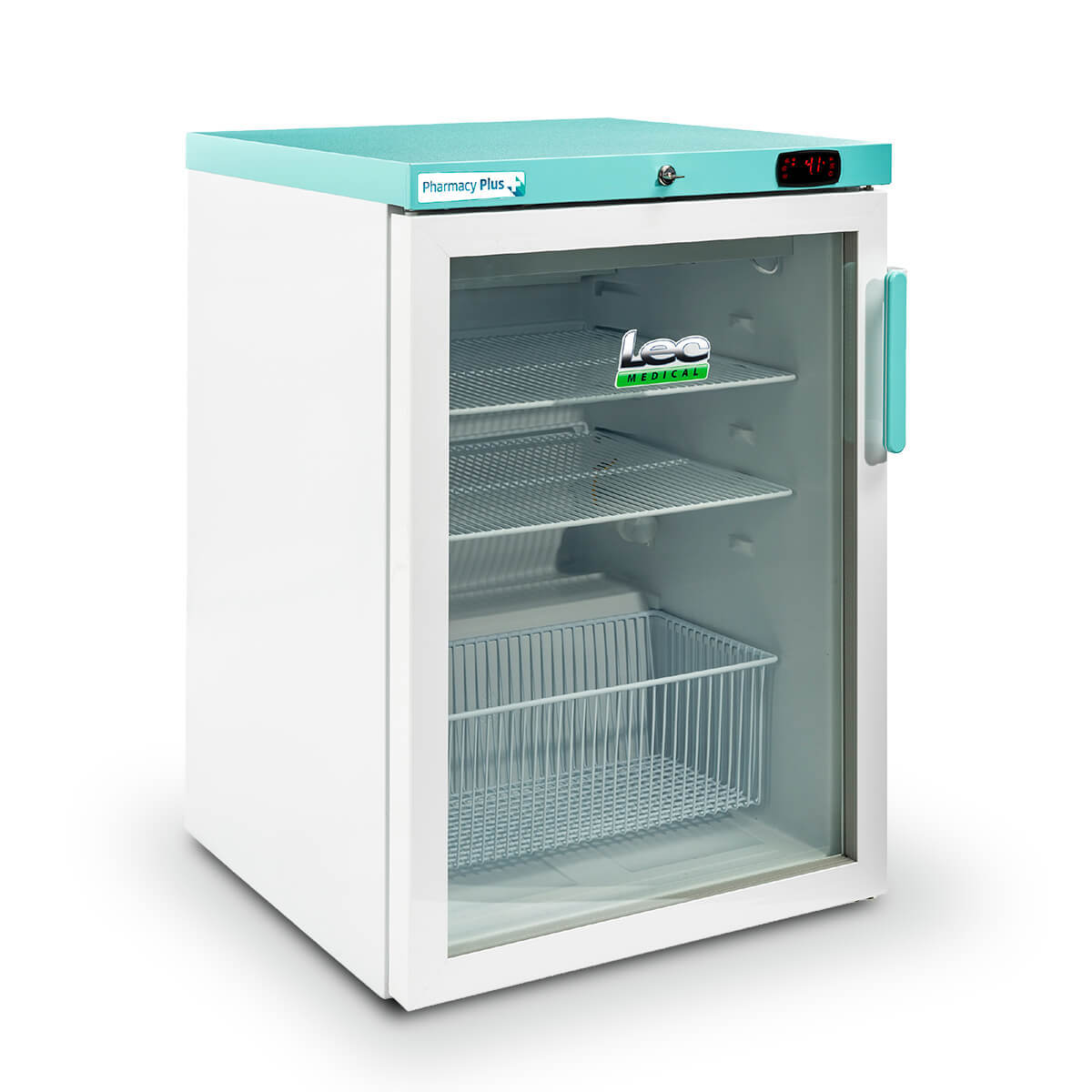 LEC 158L Pharmacy Plus Bluetooth Freestanding Fridge with Left Hand Hinge with Glass Door LEC 158L Pharmacy Plus Bluetooth Freestanding Fridge with Left Hand Hinge with Glass Door