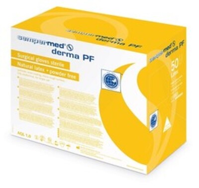 DERMA PF STERILE SURGEONS GLOVES