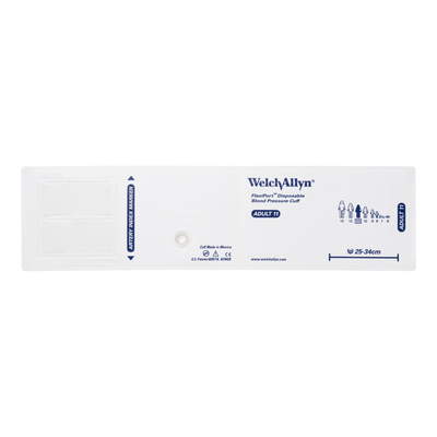 DISPOSABLE W/A BP CUFF ADULT SOFT X20