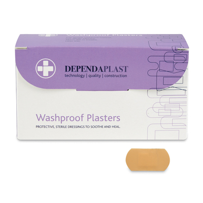 Waterproof Plasters 4cm X 2cm x100