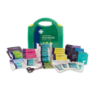 Large Workplace First Aid Kit - in Aura Box  (BS8599-1) X1