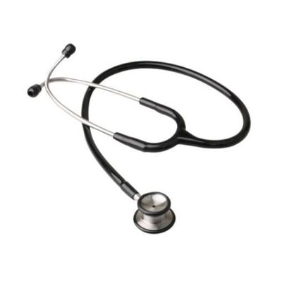 Timesco Professional Deluxe Dual Head Stethoscope - Black Black