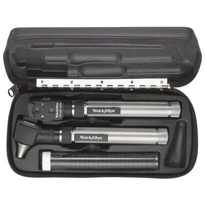 Klinic Pocket Set Inc. Ophthalmoscope, Fibre Optic Otoscope & Handle In A Hard Case