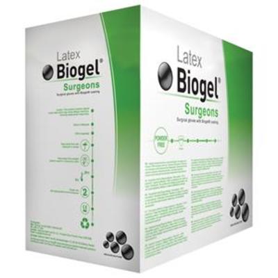 Biogel Powder Free Latex Sterile Surgeons Gloves Natural 5.5 x50