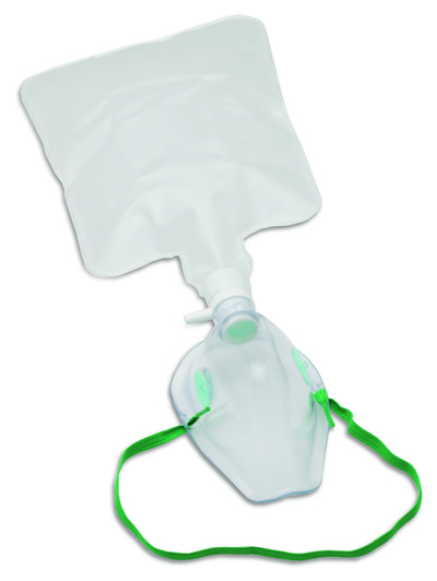 Non-Rebreathing Mask With Bag and Tubing Adult x1