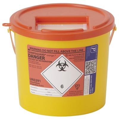 SHARPSGUARD® Orange 7 Litre