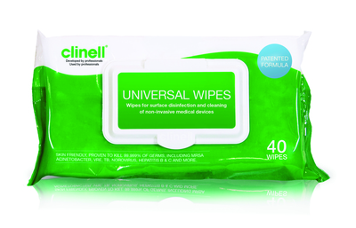 Clinell Universal Wipes x40