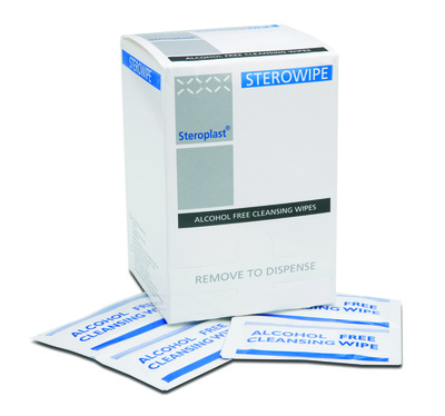 Sterowipe Alcohol-free wipes x 100