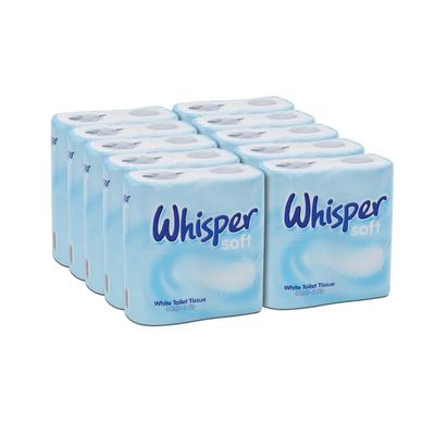 Whisper Soft 2 Ply Toilet Tissues White x40