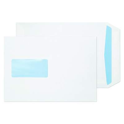 C5 White Self Seal Windowed Envelopes x500