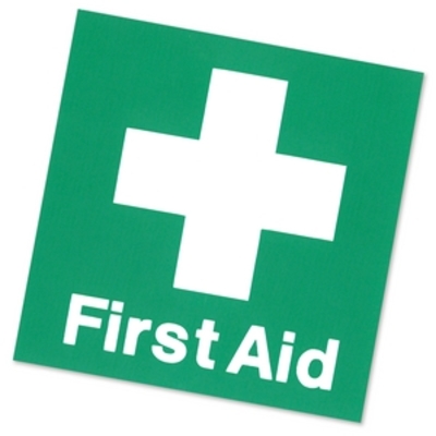 First Aid Sticker  x  1